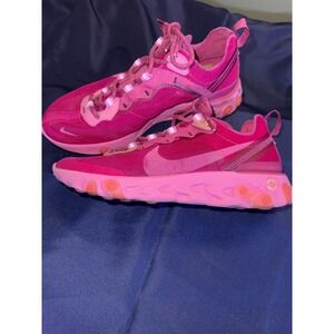 Nike React Element 87 CQ4337 600 Pink Womens Size 8